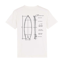 Load image into Gallery viewer, Shape board S&amp;B Tee white
