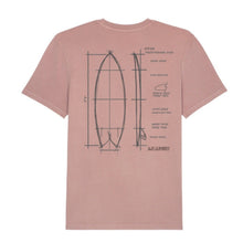 Load image into Gallery viewer, Shape board S&amp;B Tee pink
