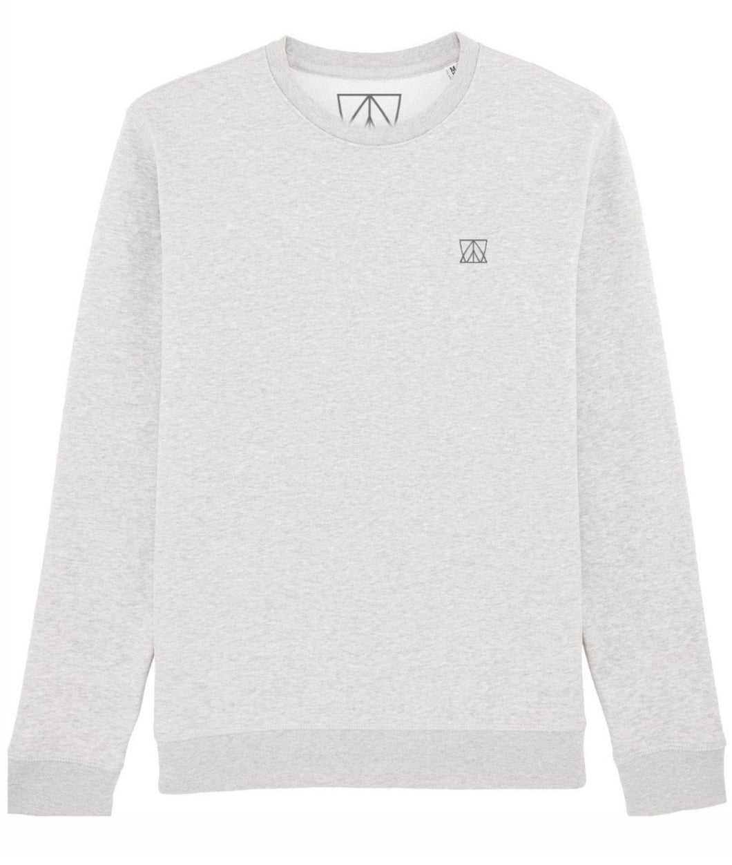 Sweater rise S&B unisex (cream grey)